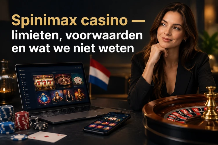 Spinimax casino — limieten, voorwaarden en wat we niet weten